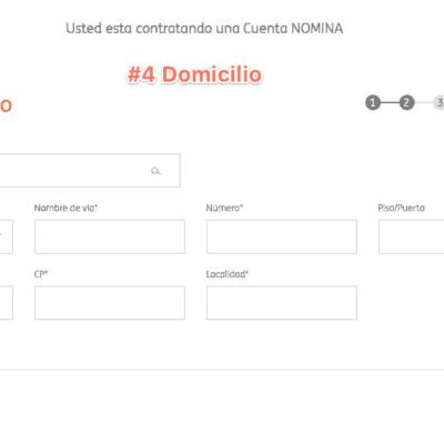 Abrir una cuenta con ING paso 4