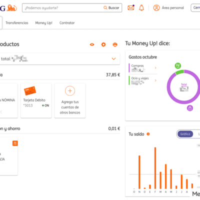 Inicio de sesión con ING