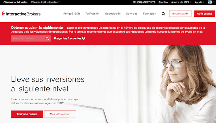 Inversión con Interactive Brokers