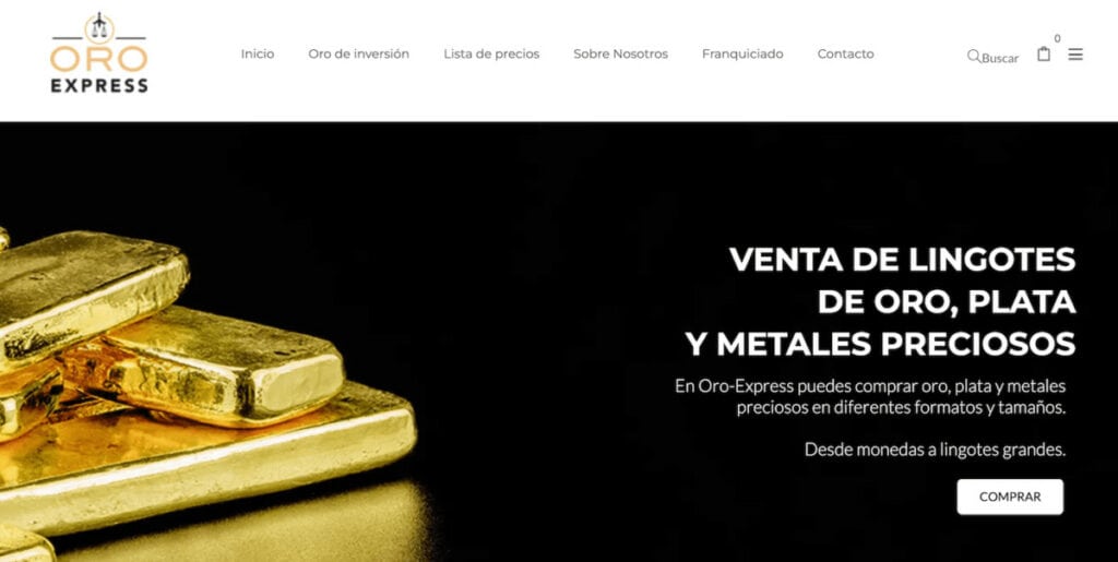 Comprar lingotes para invertir en oro