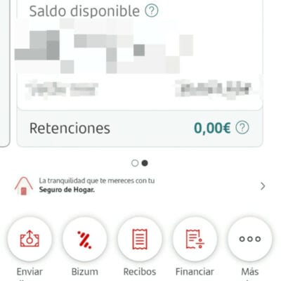 Cuenta de Josep Garcia del Santander, App