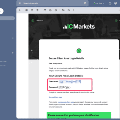 Abrir cuenta IC MArkets paso 6