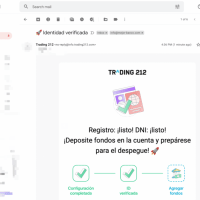 Crear cuenta trading 22 paso 8