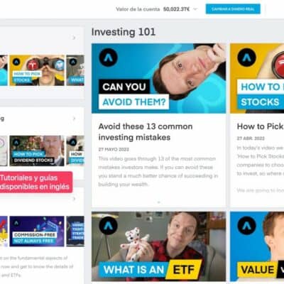Tutoriales y guías de Trading 212