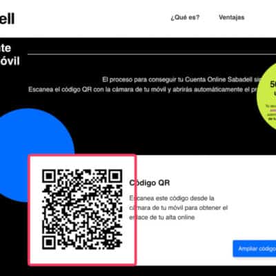 Abrir cuenta del Banco Sabadell paso 2