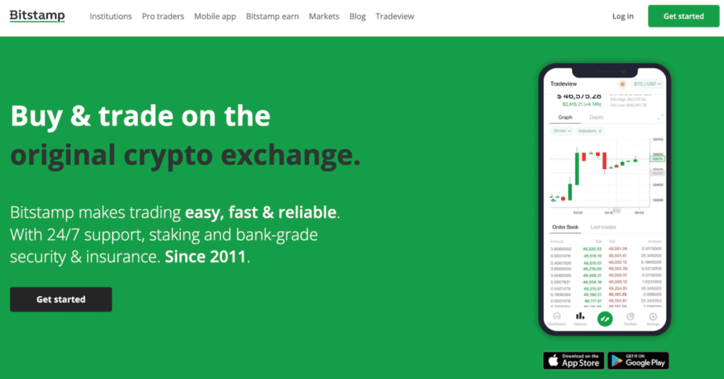 Bitstamp plataforma de criptomonedas