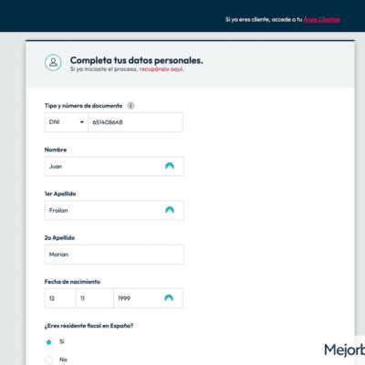 Abrir cuenta con Openbank paso 1