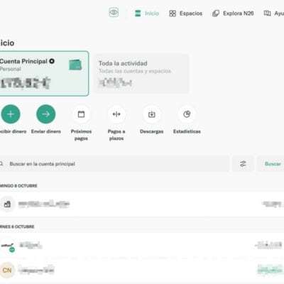 Mi cuenta real N26 (Josep Garcia)