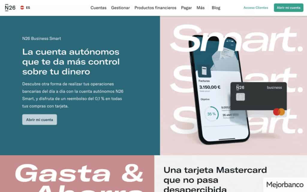 La cuenta Business de N26