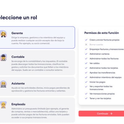 Gestión de roles y usuarios con Finom