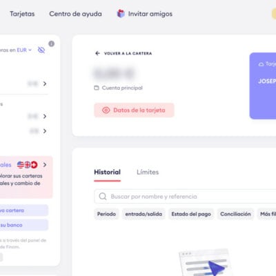 Tarjeta virtual de Finom
