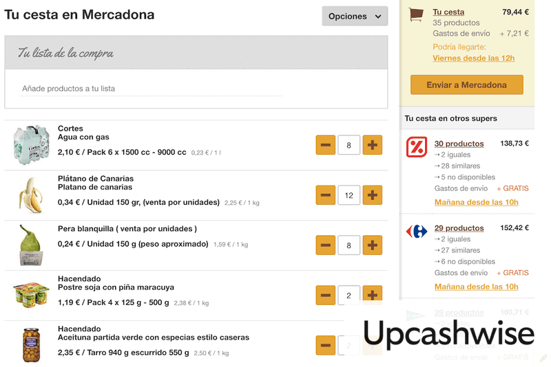Soysuper para comparar precios de varios supermercados