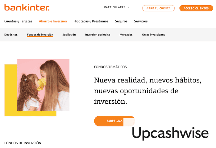 Productos de inversión y ahorro de Bankinter